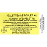 Rillettes de Poulet au Piment d'esplelette